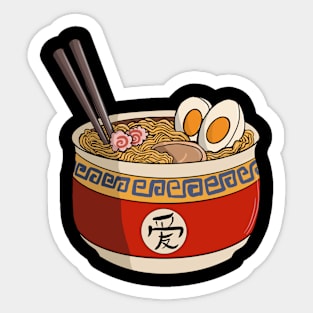 Ramen Love Sticker